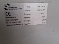 Bulk box tipper Schouten KK-180-2  Kisten kantelaar,  box tipper, Kistenkipper