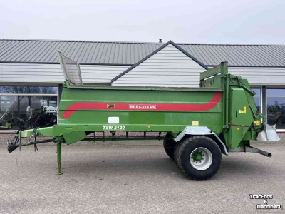Manure spreader Bergmann TSW 2120 E strooier