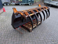 Silage Grabbucket / Grabfork Kock & Sohn 2 mtr met schäffer aansluiting