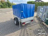 Low loader / Semi trailer  Huif aanhanger 750 kg.