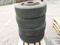 Wheels, Tyres, Rims & Dual spacers Stomil 265/70R19.5 Kormoran truckbanden trailerbanden wielen velgen 10-gaats