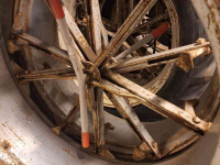 Wheels, Tyres, Rims & Dual spacers  Molcon 13.6X38 50%