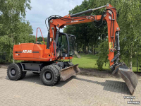 Excavator mobile Atlas TW140 Mobiele kraan