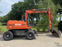 Excavator mobile Atlas TW140 Mobiele kraan