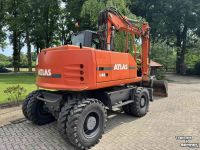 Excavator mobile Atlas TW140 Mobiele kraan