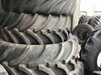 Wheels, Tyres, Rims & Dual spacers Vredestein Set 710/75R38 en 600/70R28
