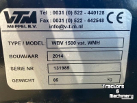 Bale clauw VTM WBV 1500 vst. WMH Balendrager