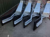 Rubber yard scraper  Rubberschuif