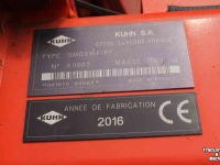 Mower Kuhn GMD310F-FF front schijvenmaaier frontmaaier zwadtrommels