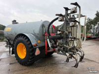 Slurry tank Veenhuis Ecovac 8000 giertank + Bouwland injecteur bemester