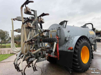 Slurry tank Veenhuis Ecovac 8000 giertank + Bouwland injecteur bemester