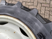 Wheels, Tyres, Rims & Dual spacers Michelin 12.4R32 op 6 gaats velg