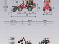 Wheelloader Heracles H220 PRO no cab, cab en elektrisch NIEUW!