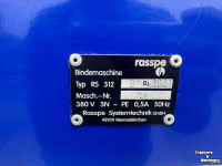 Binding machine  Rasspe RS 312 bindmachine