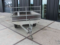 Car trailer up to 3500 Kg Hapert DL2000 tandemas aanhangwagen aanhanger tandemasser