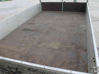 Car trailer up to 3500 Kg Hapert DL2000 tandemas aanhangwagen aanhanger tandemasser