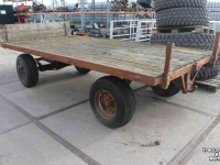 Agricultural wagon  landbouwwagen Balenwagen aanhangwagen aanhanger 4-wielige wagen kar balenkar