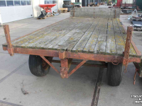 Agricultural wagon  landbouwwagen Balenwagen aanhangwagen aanhanger 4-wielige wagen kar balenkar