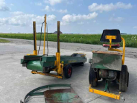 Potato pick-up loader Jansen en Heuning T40 Opschepmachine