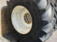 Wheels, Tyres, Rims & Dual spacers Vredestein Set TRAXION HARVEST 800/65R32 compleet op Velg aansluiting 280/335/10gaats
