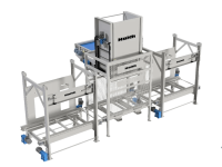 Box filler Haith Vol automatische kistenvuller | QuantaFill Haith | Automatic Box Filler