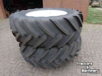 Wheels, Tyres, Rims & Dual spacers Michelin 600/65-38 multibib