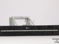 Rubber yard scraper Qmac 150 MECH SCHUIN BOBCAT BORD