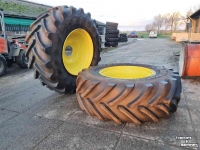 Wheels, Tyres, Rims & Dual spacers Bridgestone Bridgestone 710/75R42 VT-Tractor, Demo-set
