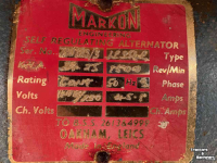 Aggregates  Markon trekker aggregaat / generator