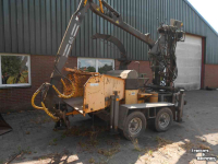 Wood Chipper Tunnissen hakseaar met kraan