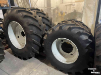 Wheels, Tyres, Rims & Dual spacers Michelin MachXbib 710/70R38 en 600/65R28