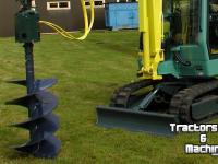 Earth drills Qmac Grondboor Hydraulische aandrijfunit