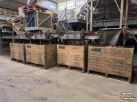 Box filler Dijkstra Kistenvulsysteem, kistensortering, AT 5, sorteerder