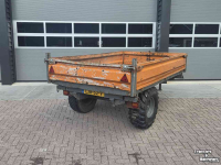 Dumptrailer Nimos 4 tons kipper UK-4 bakkenwagen kraan kar