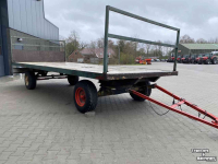 Agricultural wagon  Landbouwwagen 600x200 cm / Landbouw aanhanger / Balenwagen / Platte wagen / Vierwielige aanhangwagen