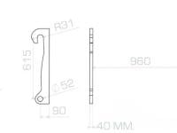 Other attachments and accessories Qmac Aanlashaken LOW BUDGET voor VOLVO L 50/60/70/90