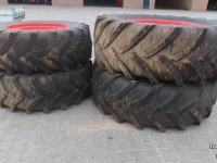 Wheels, Tyres, Rims & Dual spacers Kleber Set wielen 4 stuks
