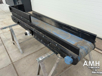 Conveyor  2300X400 TRANSPORTBAND VLAKKE BAND FLAT BELT CONVEYOR BELT FLACHBAND FÖRDERBAND