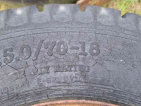 Wheels, Tyres, Rims & Dual spacers Vredestein banden met velg /  15.0/70-18