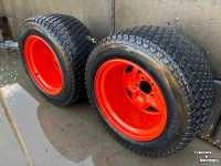 Wheels, Tyres, Rims & Dual spacers Kubota 26X12-16  Wielen - banden   tbv ZD1211 kubota