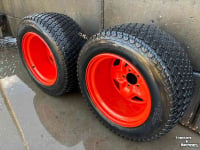 Wheels, Tyres, Rims & Dual spacers Kubota 26X12-16  Wielen - banden   tbv ZD1211 kubota