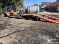 Low loader / Semi trailer  Dieplader 22 ton