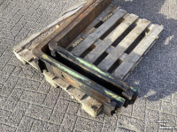 Wheelloader  Palletlepels 2 stuks
