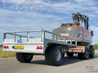 Low loader / Semi trailer VGM VGM Sierra 5 Bakkenwagen kraankar aanhanger kieper kraan bakkenkar vgm midejo
