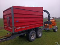 Wood shredder VanDaele VanDaele TV20-26 HOUTVERSNIPPERAAR MET KIPPER