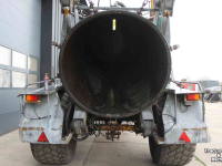 Slurry tank Peecon 5000 liter kippende giertank kiepende mesttank waterwagen zuigarm hydraulische achterwand
