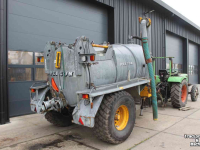 Slurry tank Peecon 5000 liter kippende giertank kiepende mesttank waterwagen zuigarm hydraulische achterwand