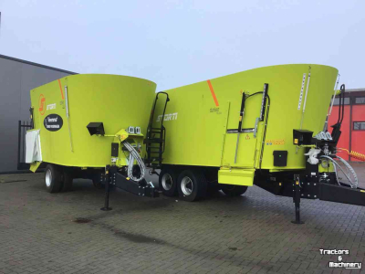 Vertical feed mixer Storti DEMO Dunker T2S 240 & Dunker T3S 340