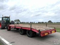 Low loader / Semi trailer Midejo Goldhofer 3- asser dieplader met oprijplanken midejo