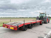 Low loader / Semi trailer Midejo Goldhofer 3- asser dieplader met oprijplanken midejo